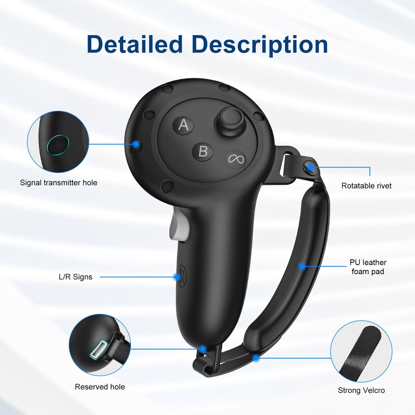 Elite Controller Grips for Meta Quest 3