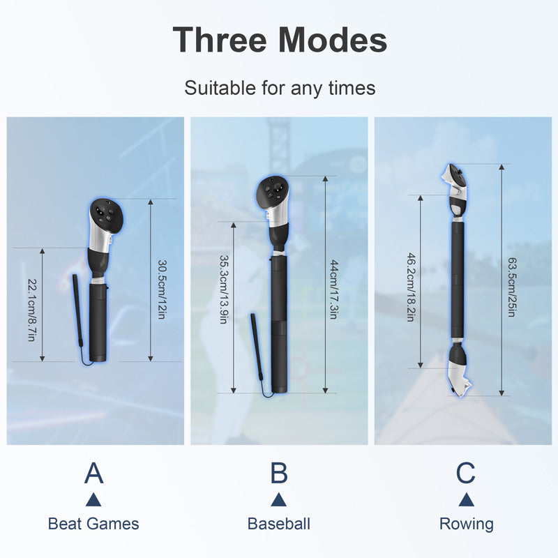 Controller Handles for Quest 3
